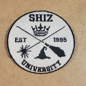 Wicked | Black Shiz University Iron-On Patch (2/$12 or 5/$22)